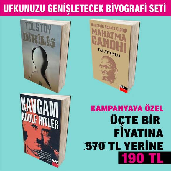 Biyografi Seti 3 Kitap