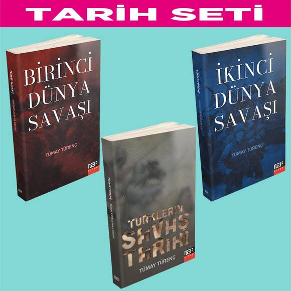 Dünya Savaşları Tarihi Seti - 3 Kitap