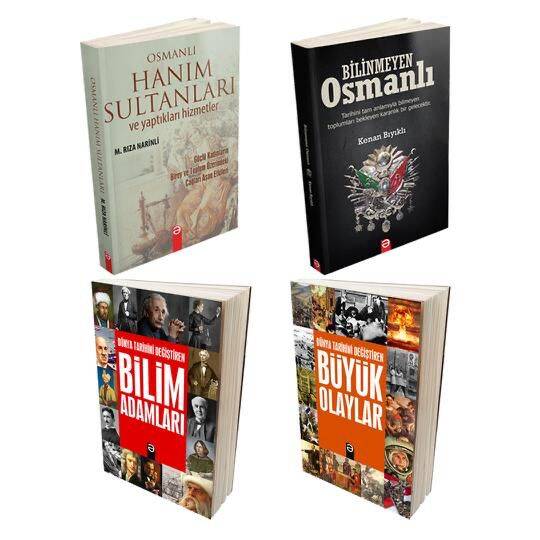 Dünya Ve Osmanlı Tarihi Seti 4 Kitap