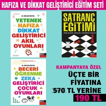 Hafıza Ve Dikkat Geliştirici Eğitim Seti 3 - Kitap - Thumbnail