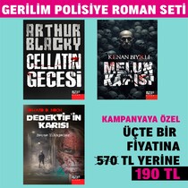 Gerilim Polisiye Roman Seti - 3 Kitap - Thumbnail