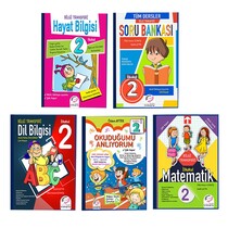 İlkOkul 2.Sınıf Yardımcı Set 5 Kitap - Thumbnail