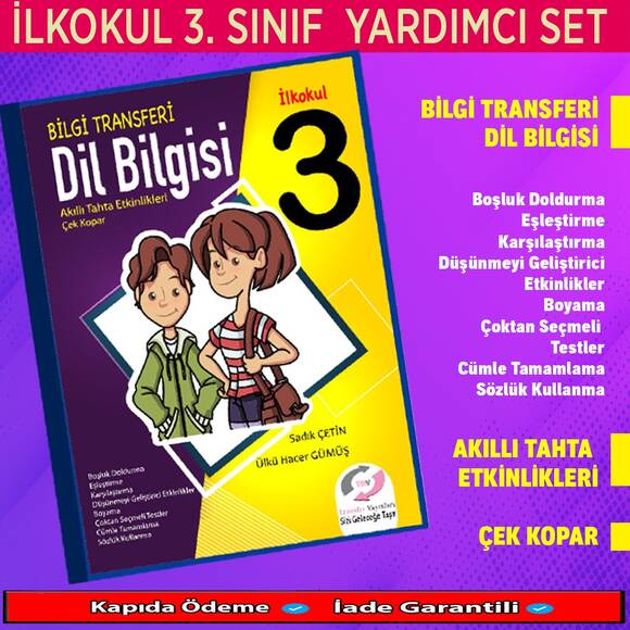 İlkOkul 3.Sınıf Yardımcı Set 6 Kitap