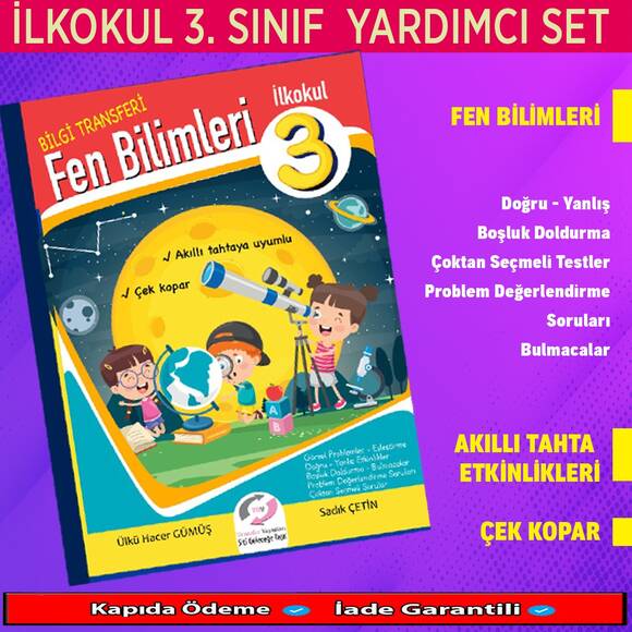 İlkOkul 3.Sınıf Yardımcı Set 6 Kitap