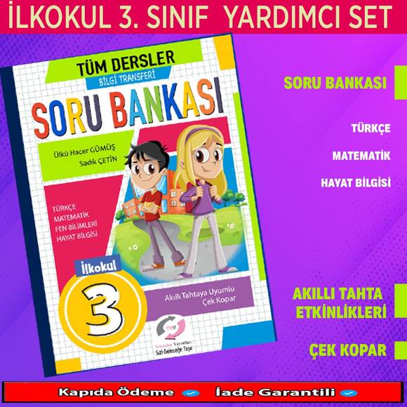 İlkOkul 3.Sınıf Yardımcı Set 6 Kitap