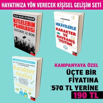 Karekter Anlama Seti 3 Kitap - Thumbnail