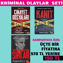 Kriminal Olaylar Seti - 3 Kitap - Thumbnail