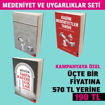 Medeniyet Ve Uygarlıklar Seti 3 Kitap - Thumbnail