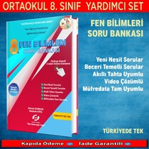 OrtaOkul 8.Sınıf Yardımcı Set 3 Kitap - Thumbnail