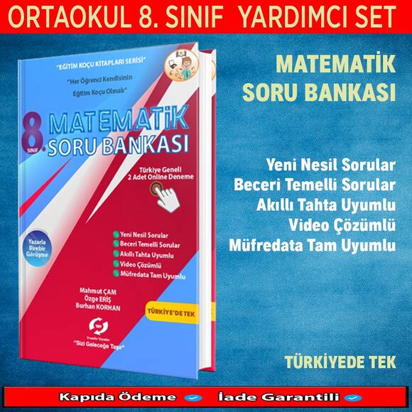 OrtaOkul 8.Sınıf Yardımcı Set 3 Kitap