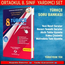 OrtaOkul 8.Sınıf Yardımcı Set 3 Kitap - Thumbnail