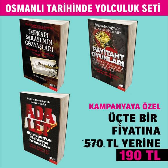 Osmanlı Tarihi Seti 3 Kitap