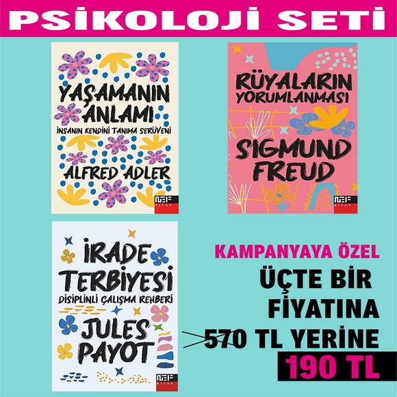 Psikoloji Seti - 3 Kitap