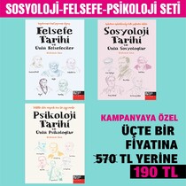 Sosyoloji - Felsefe - Psikoloji Seti - 3 Kitap - Thumbnail